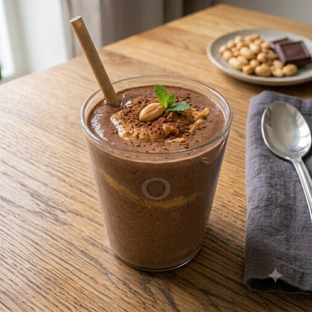 Chocolate Peanut Butter Smoothie