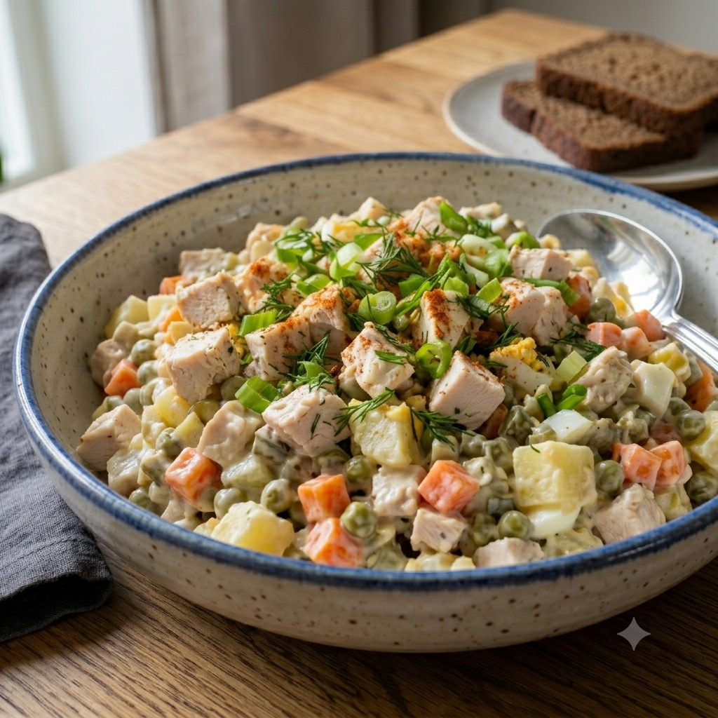 Chicken Russian Salad