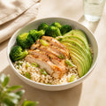 Extra portion of steamed basmati rice